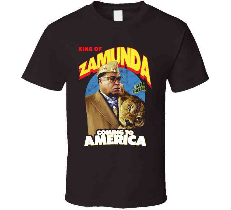 King Of Zamunda Jaffe Joffer Coming To America Black Comedy Movie Cool T Shirt