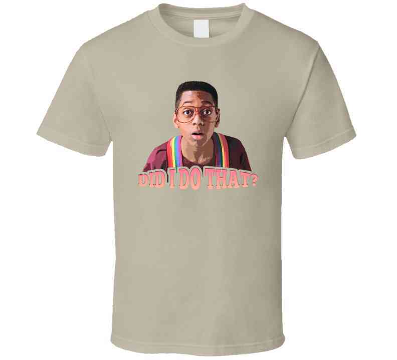 Family Matters Did I Do That Cool T Shirt