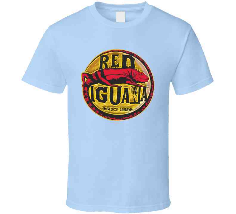 Red Iguana Salt Lake City Utah Restaurant Logo Cool Foodie T Shirt