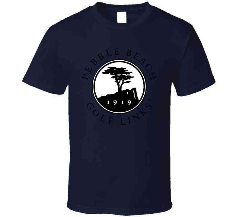 Us Open 1919 Pebble Beach Type Logo Pro Golf Fan Cool T Shirt