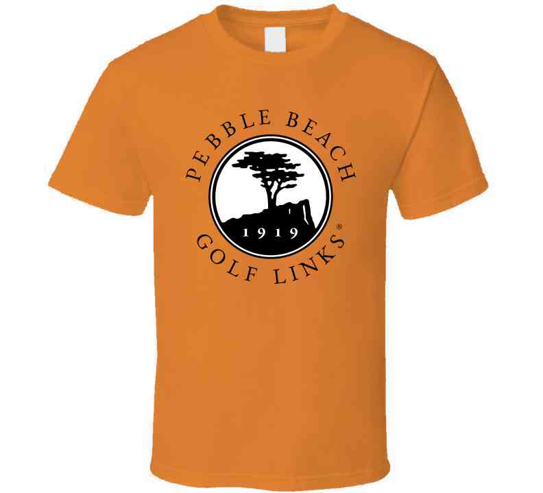 Us Open 1919 Pebble Beach Type Logo Pro Golf Fan Cool T Shirt