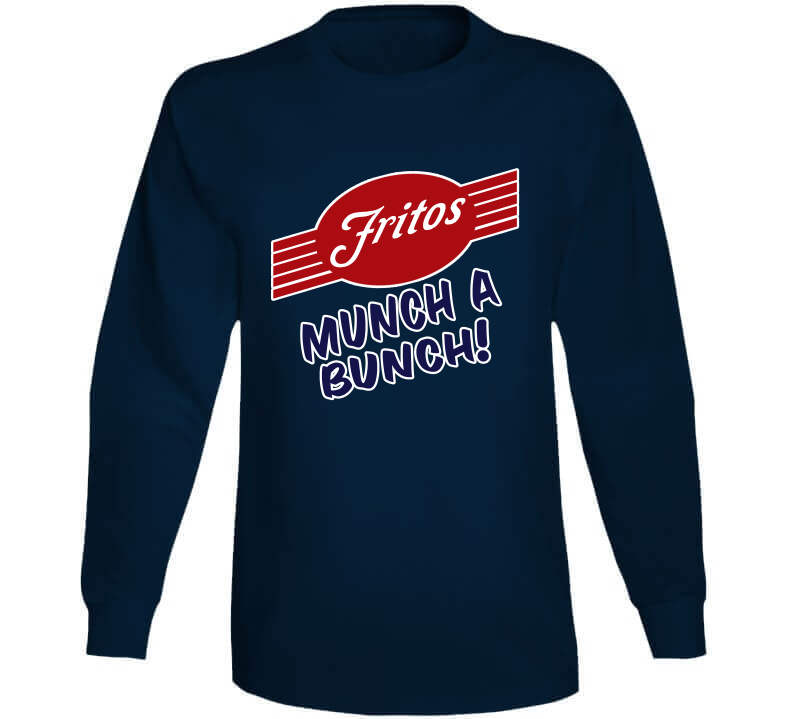 Munch A Bunch Fritos Most Memorable Ad Slogan Long Sleeve Cool T Shirt