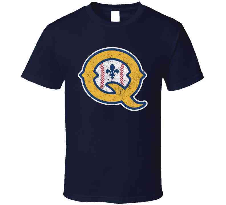 Quebec Capitales Q Canadian American Retro Pro Baseball Cool T Shirt