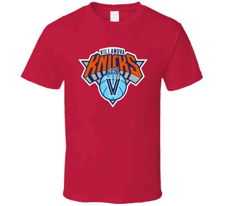 Villanova Knicks New York Mashup Parody Cool T Shirt