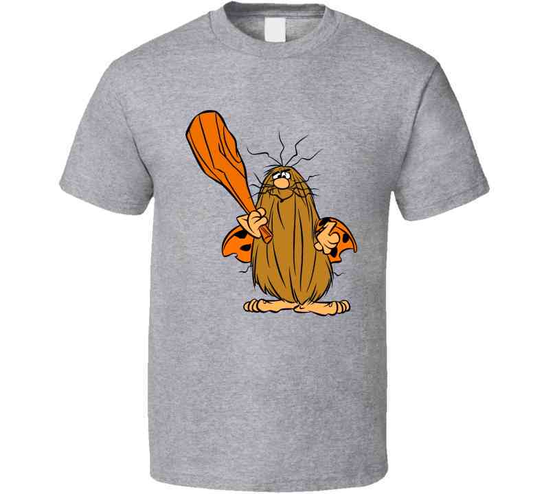 Captain Caveman Retro Cartoon Cool T Shirt