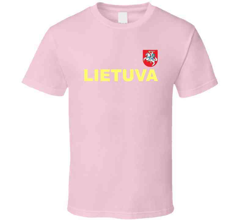 Lithuania Basketball Team Lietuva Crest Basketball Fan Cool T Shirt