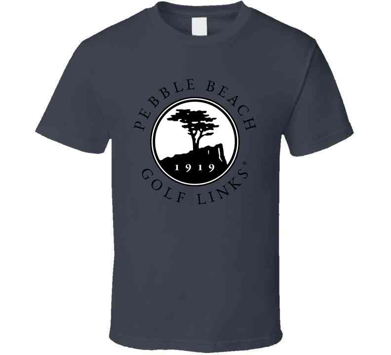 Us Open 1919 Pebble Beach Type Logo Pro Golf Fan Cool T Shirt