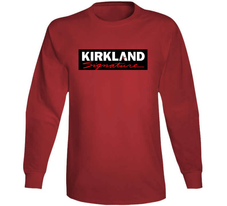 Kirkland Signature Best Over The Counter Medication Logo Long Sleeve Cool T Shirt
