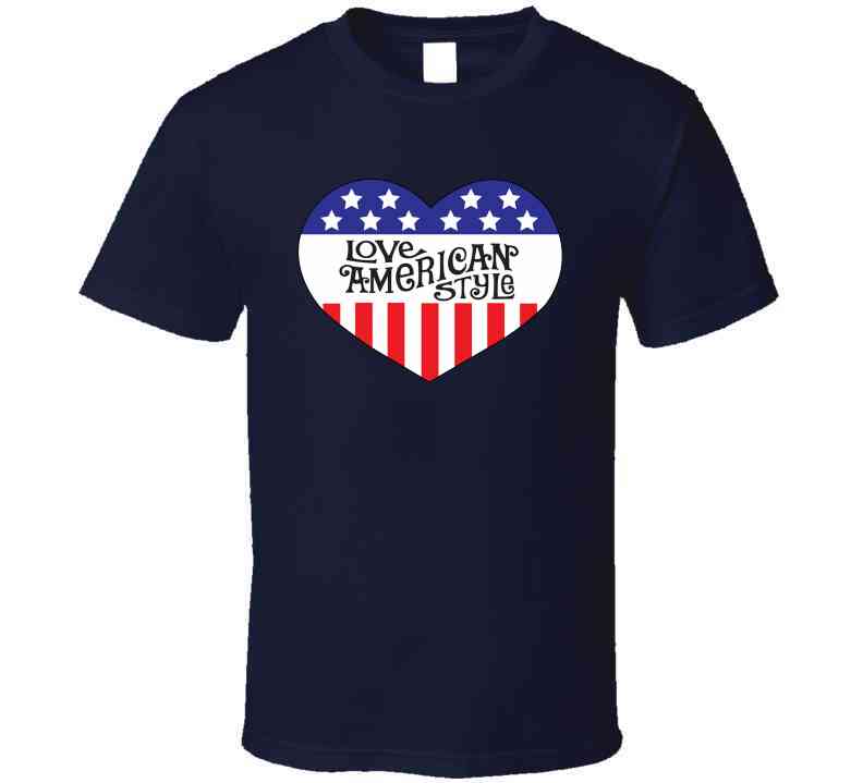 Love American Style Retro 60s 70s Popular Tv Show Cool T Shirt