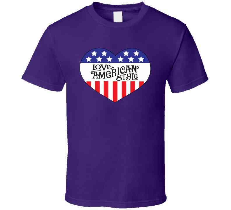 Love American Style Retro 60s 70s Popular Tv Show Cool T Shirt