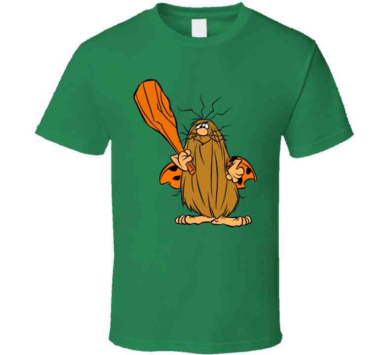 Captain Caveman Retro Cartoon Cool T Shirt