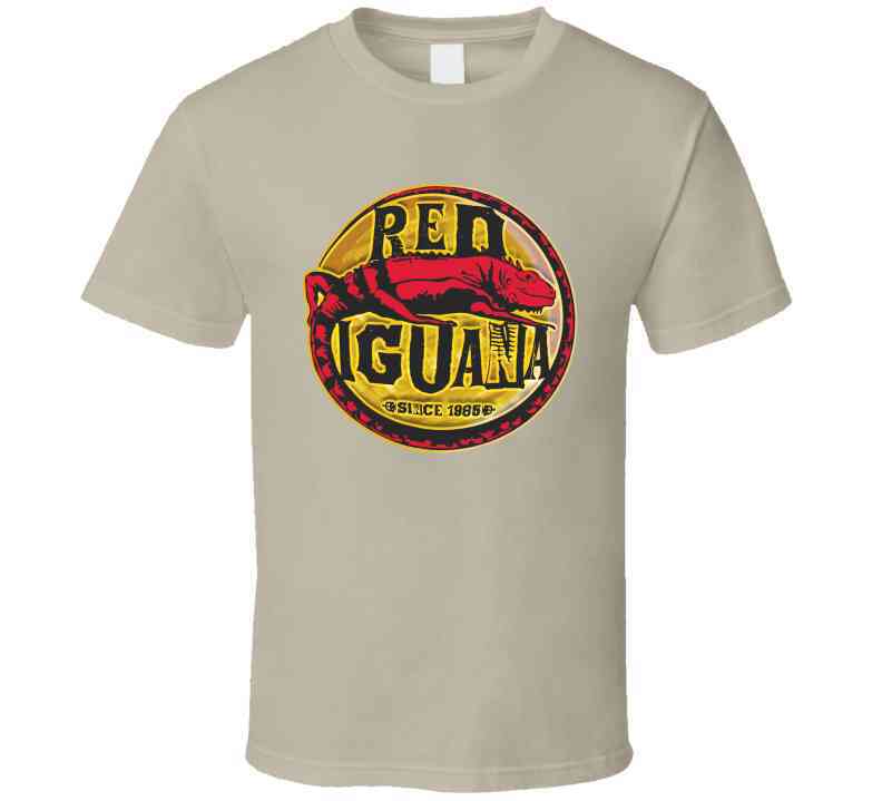 Red Iguana Salt Lake City Utah Restaurant Logo Cool Foodie T Shirt