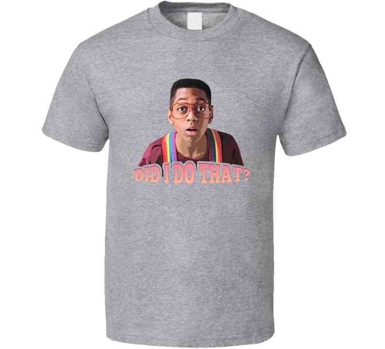 Family Matters Did I Do That Cool T Shirt