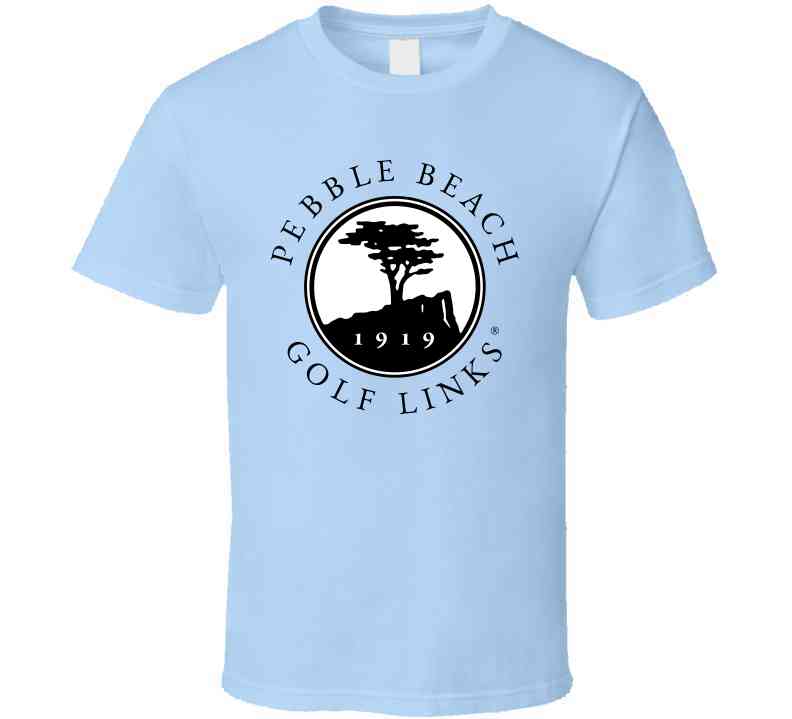 Us Open 1919 Pebble Beach Type Logo Pro Golf Fan Cool T Shirt