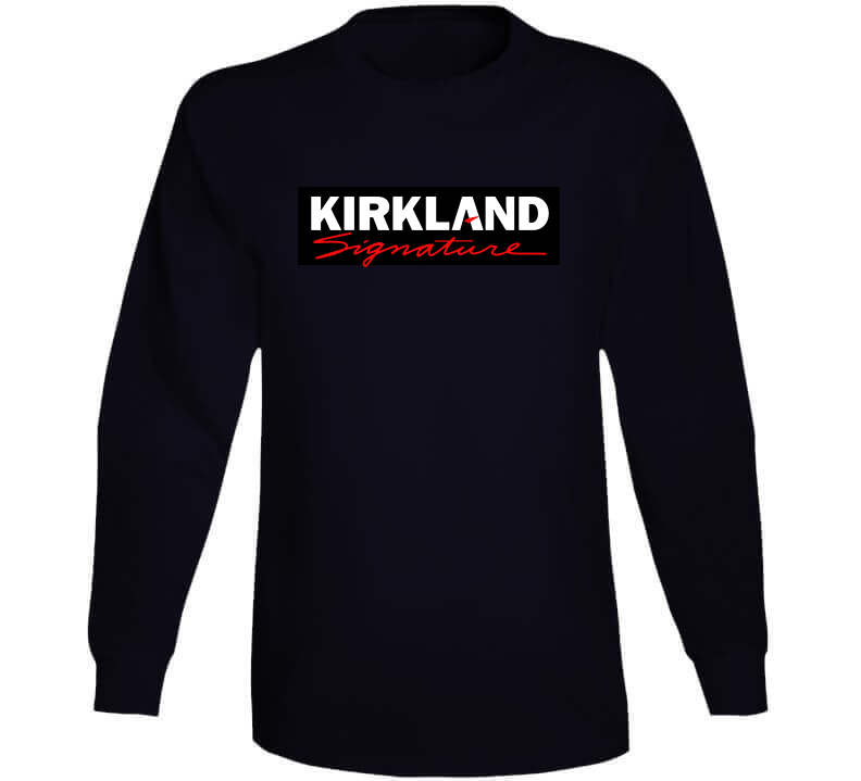 Kirkland Signature Best Over The Counter Medication Logo Long Sleeve Cool T Shirt